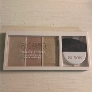 FLOWER SHIMMER & STROBE HIGHLIGHTING PALETTE; PALETTE D'HIGHLIGHTER